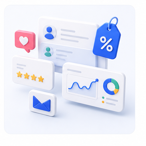 Marketing and customers — TopDuka feature interface